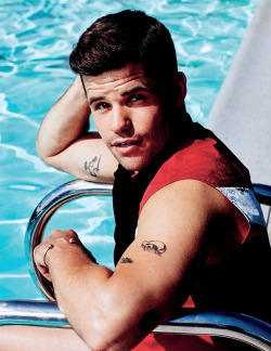 ludi-lin:Charlie Carver photographed by Leigh Keily for Attitude