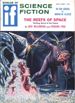 scificovers:  If vol 13 no 3, July 1963. Cover by Ed Emshwiller