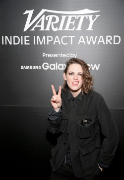 americanultra:  Kristen Stewart attending the Variety Indie Impact Award at Sundance   Sundance 2016, Day 3 (jan. 24, Park City, Utah)