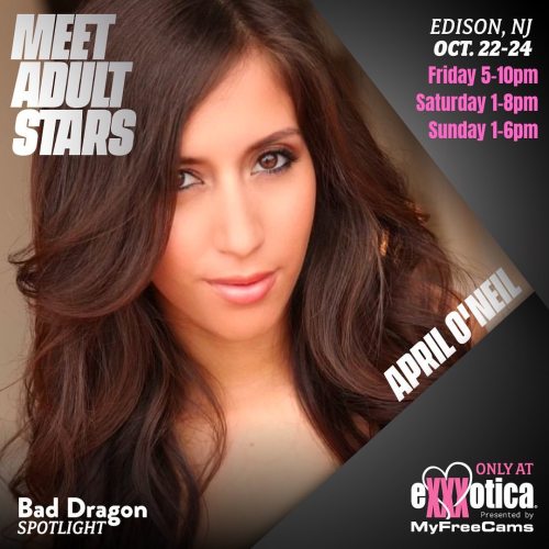 See you this weekend, New Jersey! Come say hi to me at Exxxotica