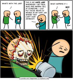 explosm:  By Rob. Blow off some steam over at http://www.explosm.net,