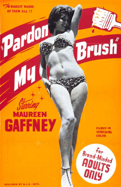 5feet12inches:  Pardon My Brush - USA, 1964 