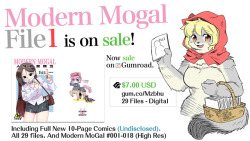 Modern Mogal file1 is on sale!Including Full New 10-Page Comics