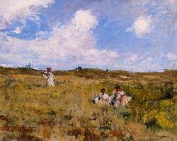 classic-art: Shinnecock Landscape William Merritt Chase, c. 1897