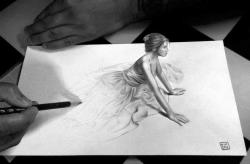 artmonia:  Incredible 3D Drawing by Joaquim José Maio Cruz 