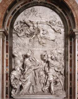 statuemania:  Meeting of Leo I and Attila by Alessandro Algardi,