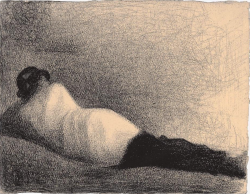 Drawing by George Seurat