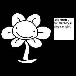 auwa:  hello! here is a picture of flowey that i drew for @taxiderby.