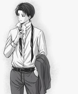 office levi-heichou omg  ♥.♥