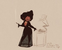 Isabella My Vampire Wife - Gramophone Sketch  Start your day