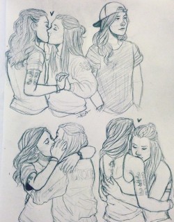 princessd95:  clexa kisses + lexa in a snapback 