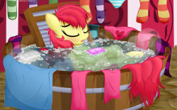 equestrian-pony-blog:  Panties and Stockings for Apple Bloom