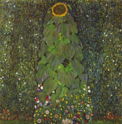 taramysweetlove:  beyond-the-canvas:   Gustav Klimt, The Sunflower,