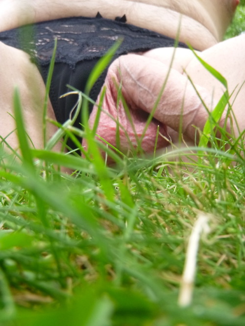Me having fun in the grass….