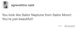 katanafatale:  Today I learned I am Sailor Neptune.   Today is