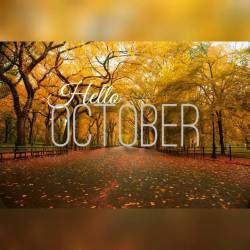 Welcome to the most beautiful month of the year!!! Also where