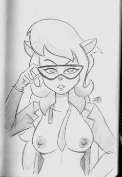 zaribot:  Bustyshot #02 - Callie Briggs from SWAT Kats, as suggested