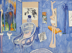 blastedheath:  Brett Whiteley (Australian, 1939-1992), My Armchair,