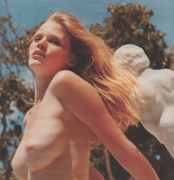 vuittonable:lara stone in “summer camp” by bruce weber for