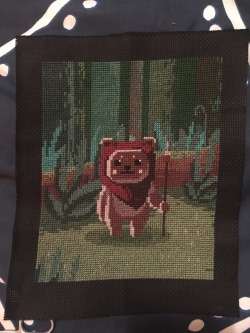 snoogans138:  Cross Stitch for a Star Wars themed art show in
