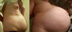 biggerfatterbelly:  Updated progress pic