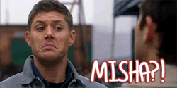 destielintheimpala:  nice-boulder:  You Misha’d Misha?  I Misha’d