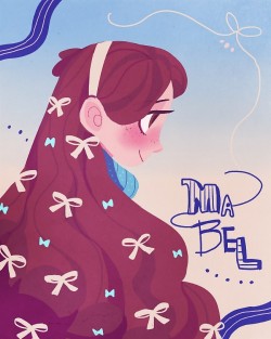 imamong:Mabel and ribbons <3 <3 <3