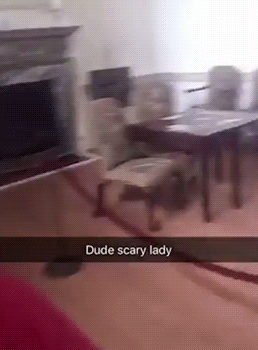 paranormaldaily:   A young couple caught footage of what they