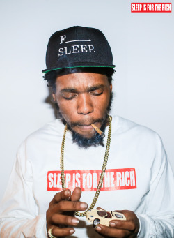 sleepisfortherich:CURREN$Y SPITTA x Sleep is For The Rich 