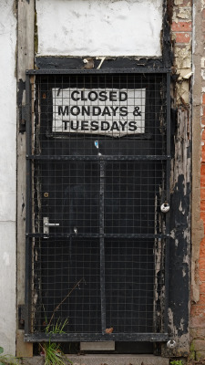 scavengedluxury:  Closure. Carlton, Nottingham. February 2017.