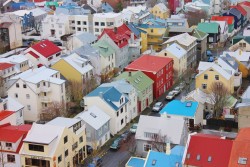 eyesforiceland:  Pretty Reykjavik has some colorful buildings