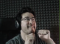dean-sighed-loudly:  Markiplier dancing through random encounters in Off Part 2 - Rivers of Meat (x)