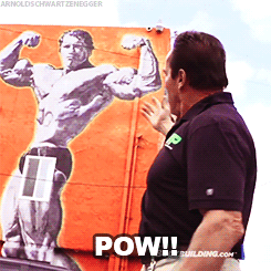 arnoldschwartzenegger:  “A picture of my winning pose,