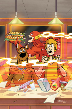 dcuniversepresents:  Scooby-doo team-up with the Flash by Dario