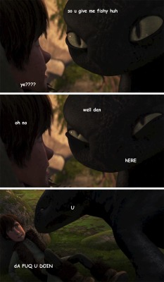 hail-and-snow:  My friend accidentally muted httyd during this