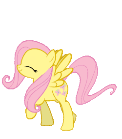 madame-fluttershy:  Fluttershy Skips by *The-Paper-Pony  HNNNG