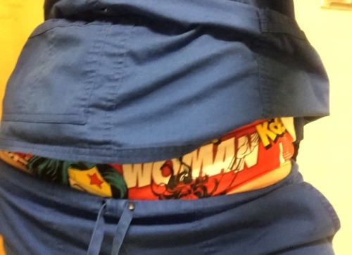 “Picture of my Naughty Nurse in her Wonder Woman panties”  Check out this submission!