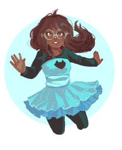 myaverageartblog:I felt like redrawing some Jade’s I drew before.