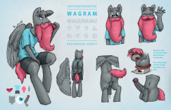 Anthro Wagram Reference Sheet This one took a while but I put