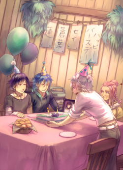 hasuyawwn:  a family birthday party in the morning, then another