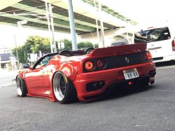 radracerblog:  Ferrari 360 Liberty Walk