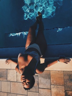 unknown-somebodyy:Poolside baby
