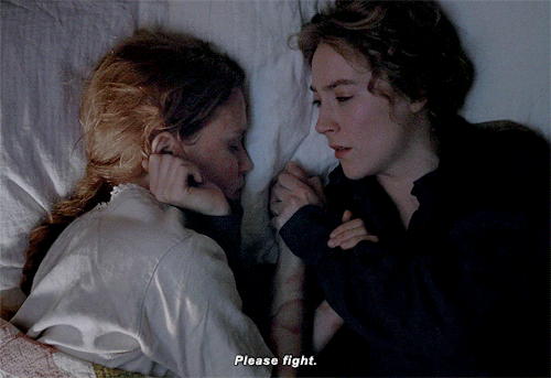 colettes:      Eliza Scanlen and Saoirse Ronan as Beth and Jo