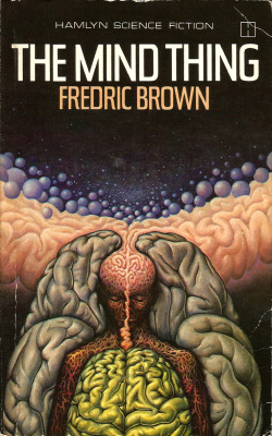 The Mind Thing, by Fredric Brown (Hamlyn, 1979). Cover illustration