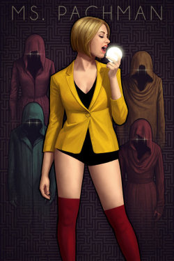 gamercrunch:  Interesting take on Ms. Pacman by Astor Alexander