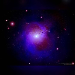 Unexpected X-rays from Perseus Galaxy Cluster #nasa #apod #cxo