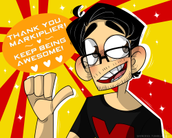 monodes:  Dear Markiplier,CONGRATULATIONS FOR THE 6 MILLION SUBSCRIBERS!We