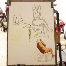 Figure drawing!   #ink #drawing  #dessin  #nu  #croquis #lifedrawing