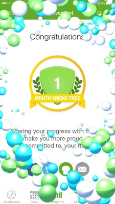 dr4xx0r: MADE IT ONE MONTH WITHOUT A CIGARETTE   ARE YOU NOT