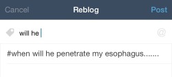 businesshag:  I HATE how tumblr brings up your old tags as you’re